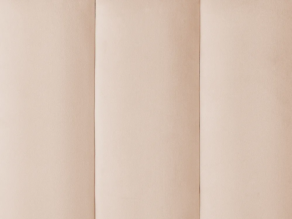 Sänky sametti MIRIBEL 180 x 200 cm Beige_870667