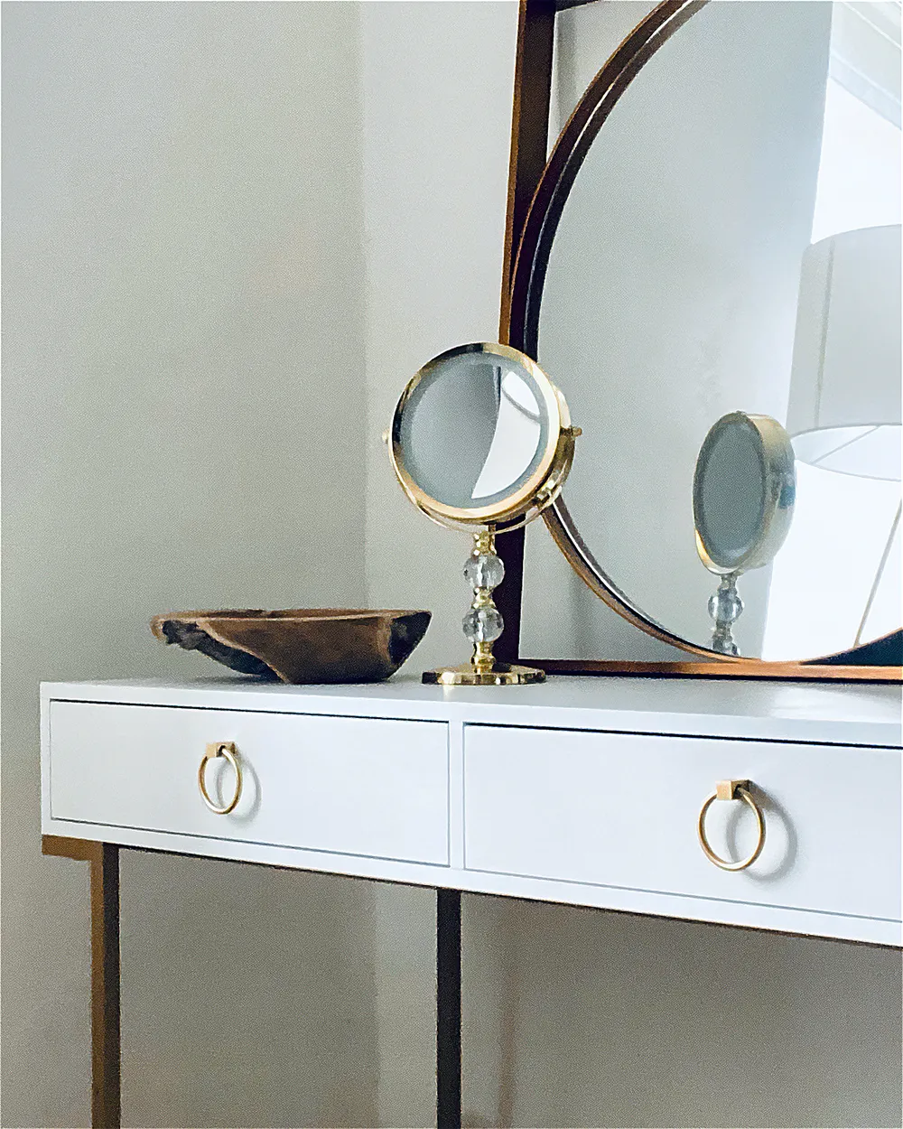Makeup Mirror LED CLAIRA Gold_885112