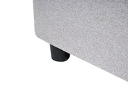 Bed with Storage Drawers without Headboard PRADES Fabric Light Grey 180 x 200 cm (EU Super King)_996119