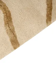 Rug MAKOLA Beige 160 x 230 cm Viscose_904060