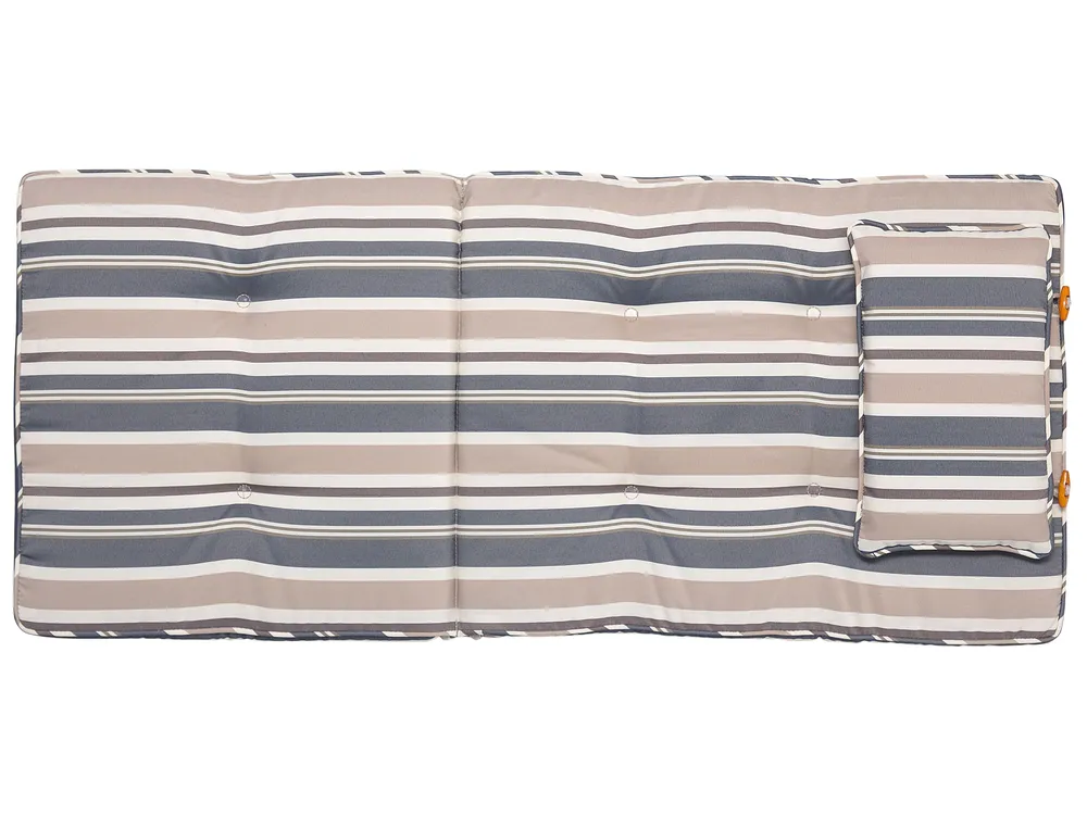 Set of 8 Back/Seat Cushions MAUI 40 x 54 cm Multicolour_769714