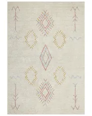 Rug BETTIAH Beige 160 x 230 cm Cotton_839195