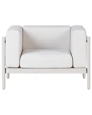 Set of 2 Garden Armchairs FERRETTI Light Beige_931263