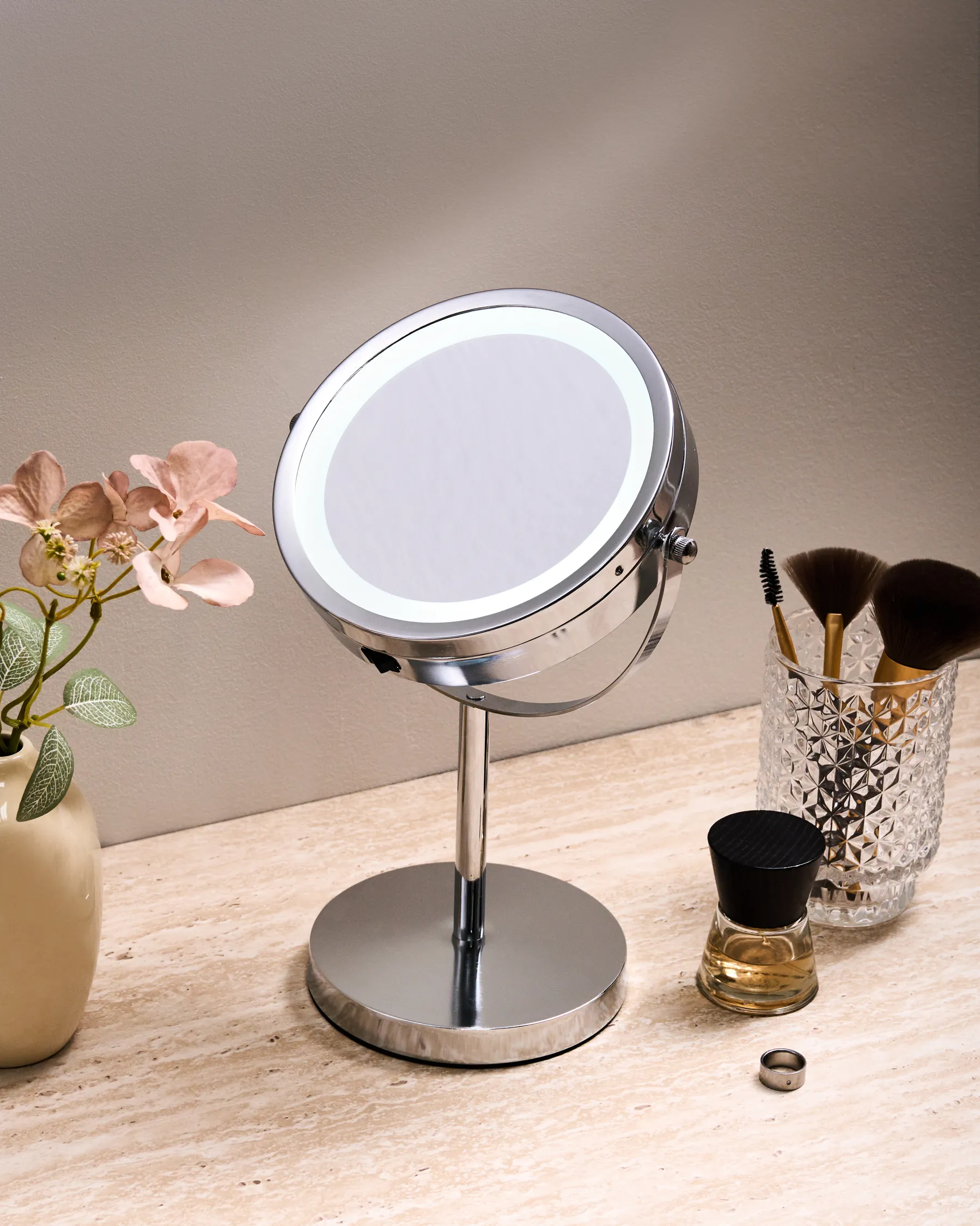 Sminkspegel LED VERDUN Silver_915711