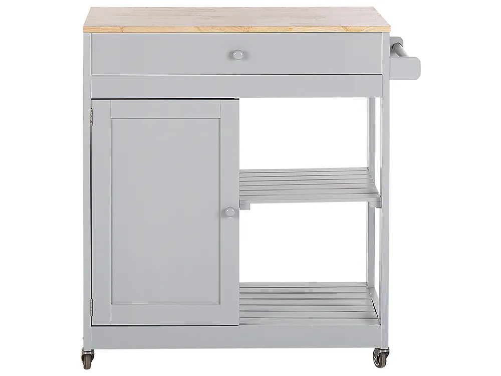 Kitchen Trolley TRAPANI Grey_783036
