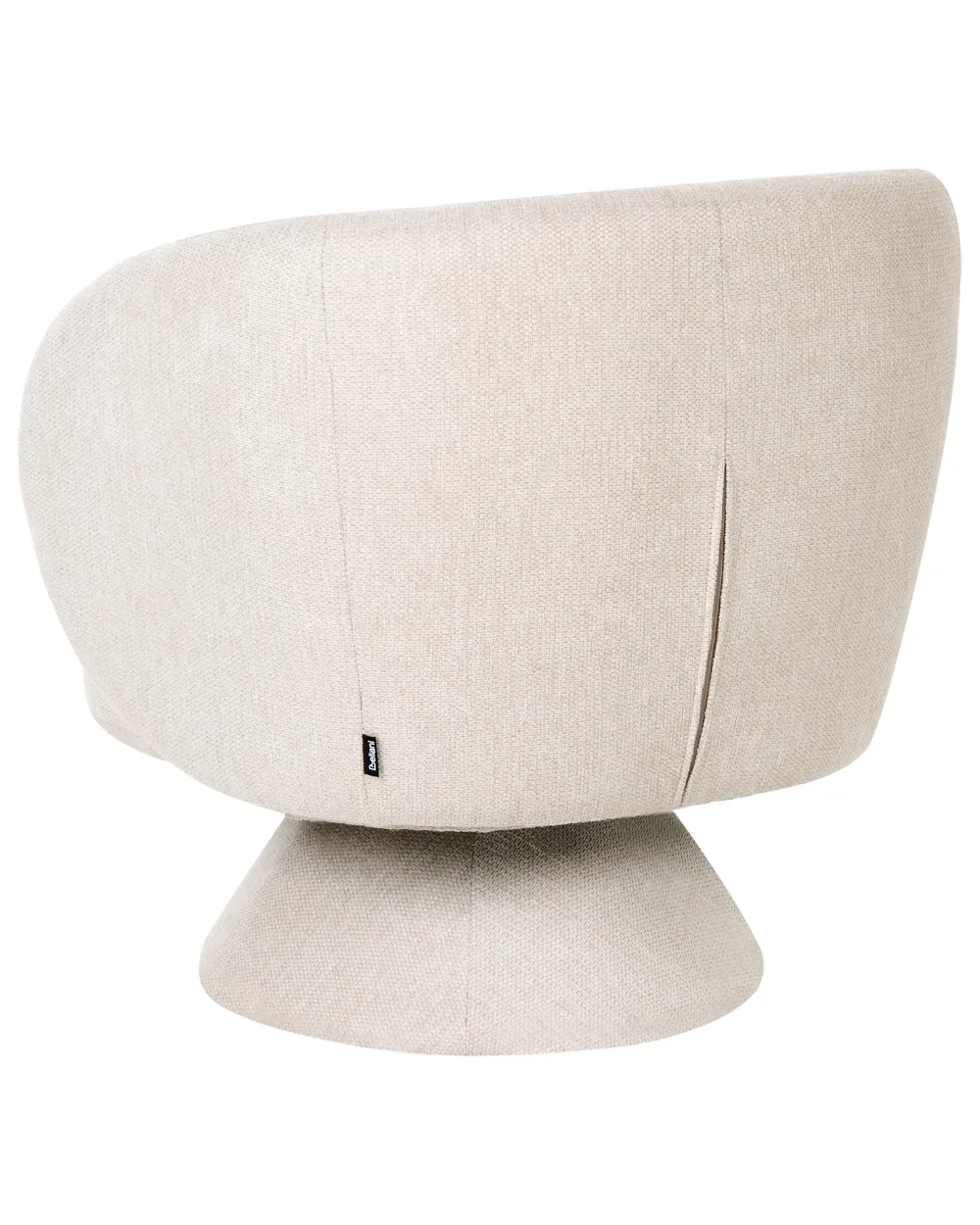 Swivel Armchair LIEKSA Light Beige_1077734