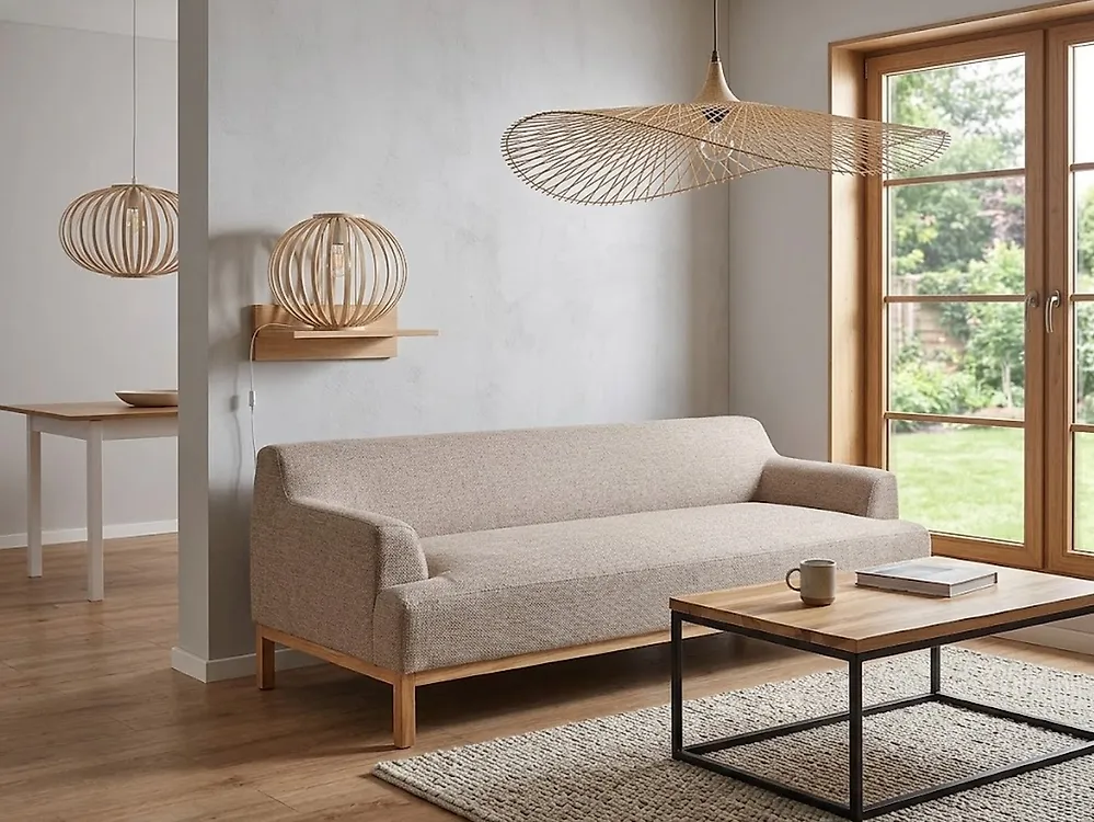 Soffa 3-sits SOSJO Ljusbrun_1175974