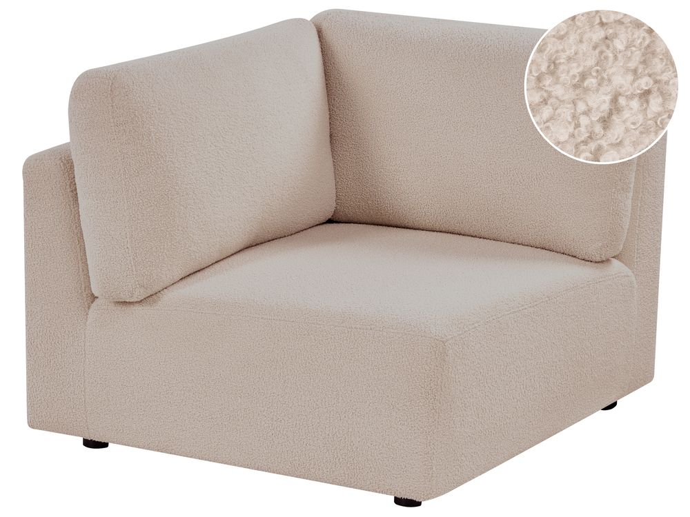 Kulmamoduuli KIVVIK Buklee Beige Oikea