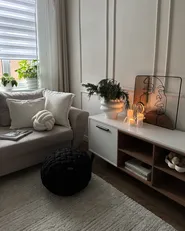 Sittpuff HOPA Sammet Svart_953942