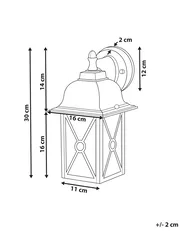 Outdoor Wall Light FINDON White_870437
