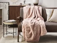Blanket CHAAB 150 x 200 cm Pink_789972