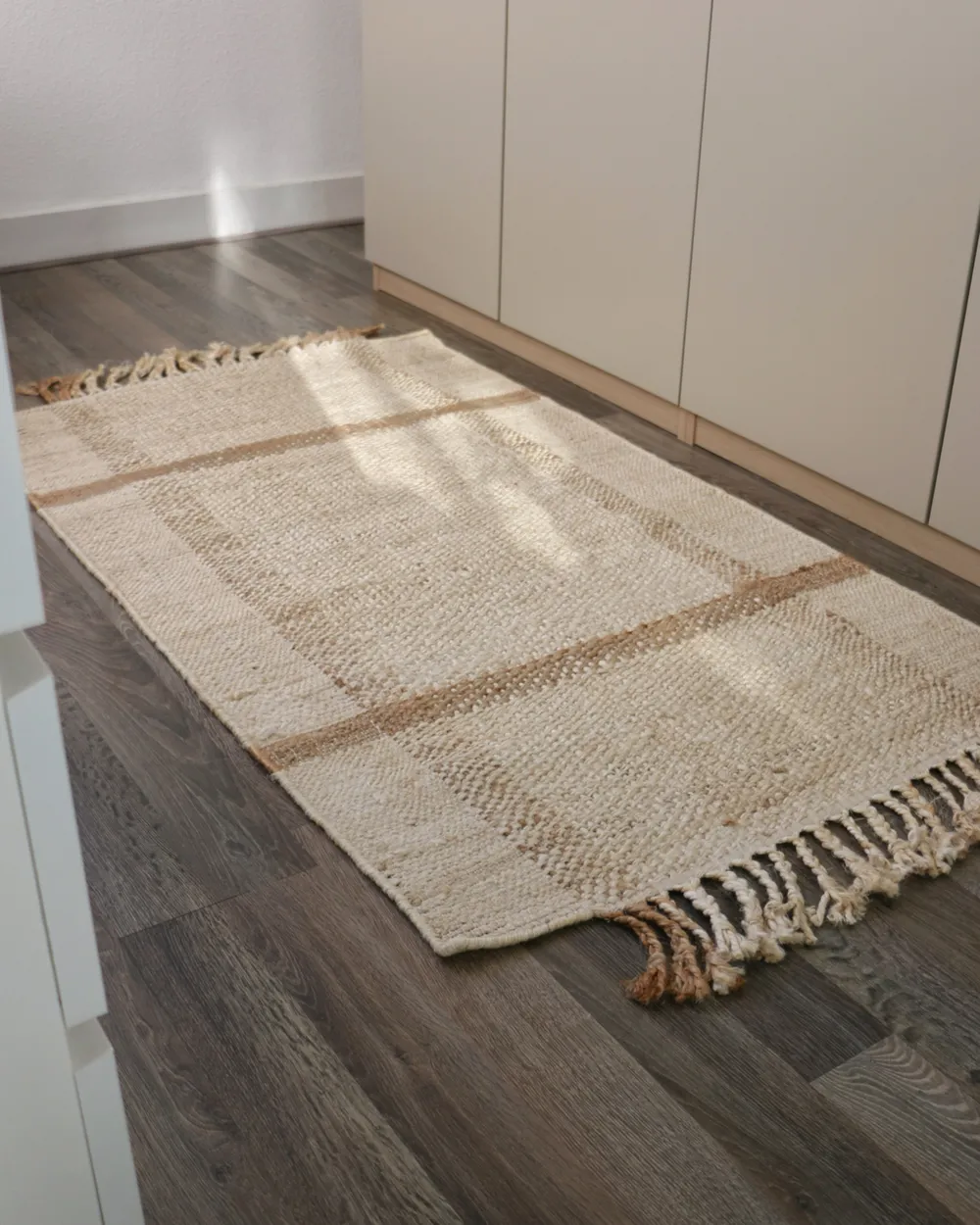 Rug YELMEZ Beige 80 x 150 cm Jute_975435