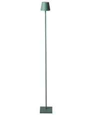 Wireless LED Floor Lamp GAVARRESA with Dimmer Metal Green_979533