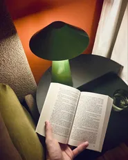 Wireless LED Table Lamp APAYAO with Dimmer Metal Green_1019939