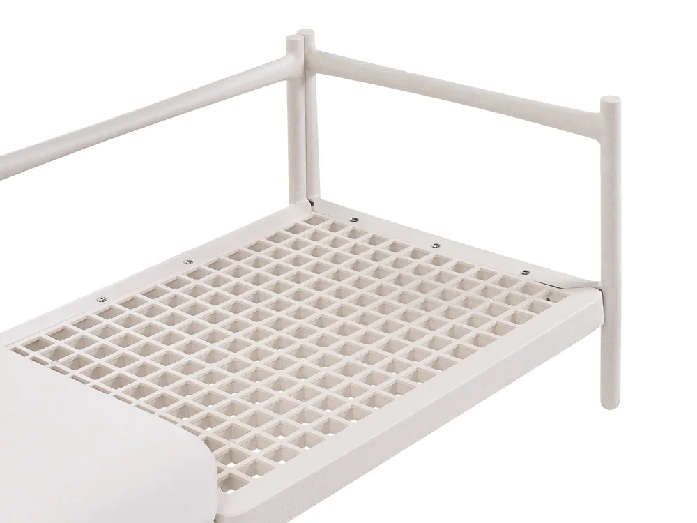 Trädgårdssoffa 4-sits FERRETTI Ljusbeige_1028793