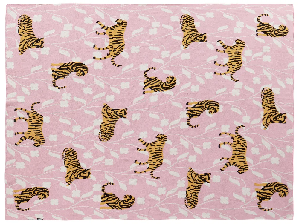 Blanket NERAI Cotton 130 x 170 cm Multicolour_905357