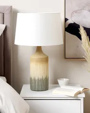 Bordslampa CALVAS Keramik Flerfärgad_843218