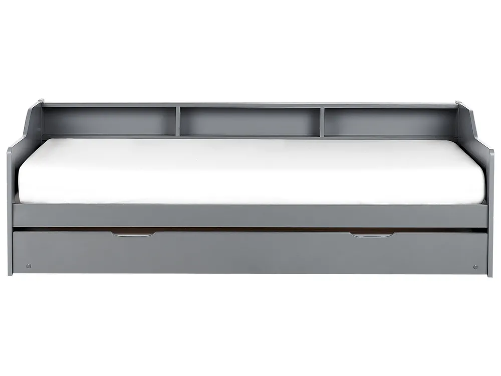 Utdragbar säng Furu EDERN 90 x 200 cm Grå_945971