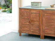 Outdoor Kitchen Cabinet BRUCOLI Brown Acacia Wood_1001062