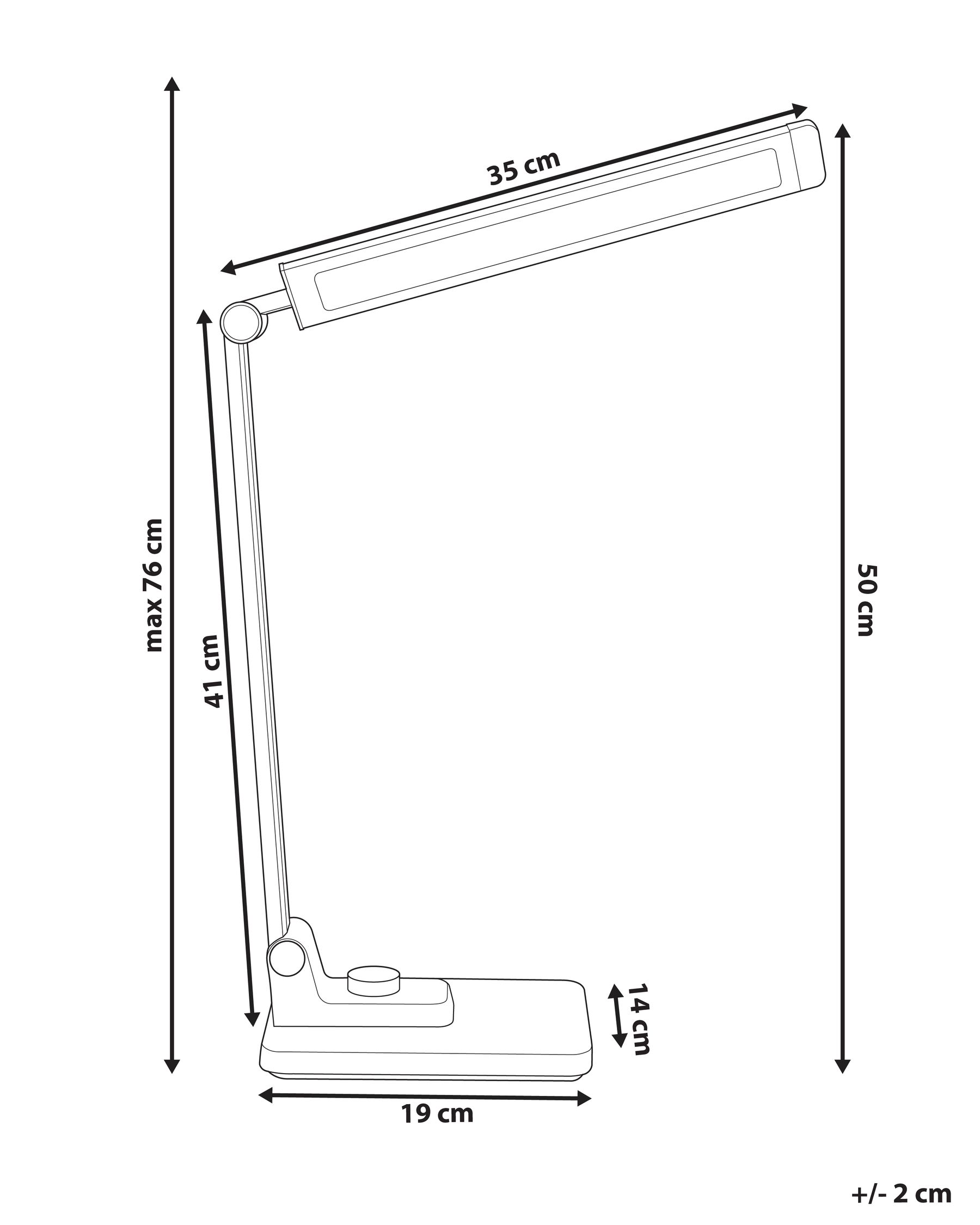LED Desk Lamp ENIF with Wireless Charger Black_1018845