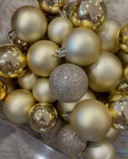 Set of 60 Baubles TYIN Gold_1048035