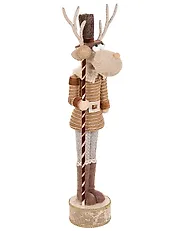 Koristesetti 2 kpl HAMARI 66/68 cm Karhu Poro Beige_1156742