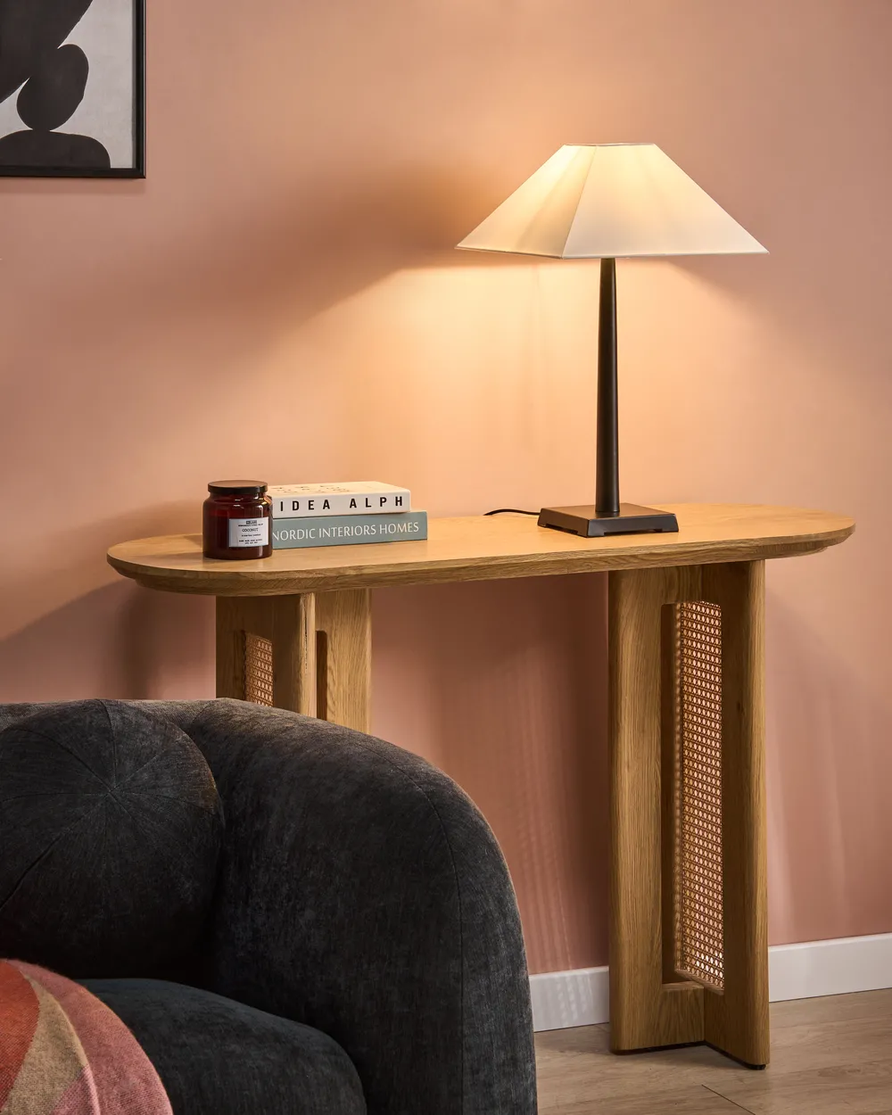 Table Lamp DHUD Metal Black