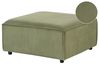 Ottoman ARDAL Corduroy Green