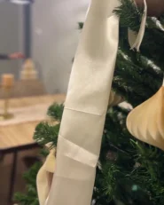 Kuusenkoristesetti 20 kpl JOLSTRA Paperi Beige_1168360