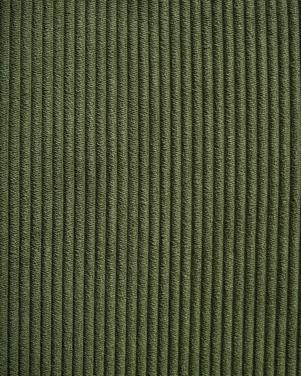 Set of 2 Dining Chairs HILDEN Corduroy Green_995211