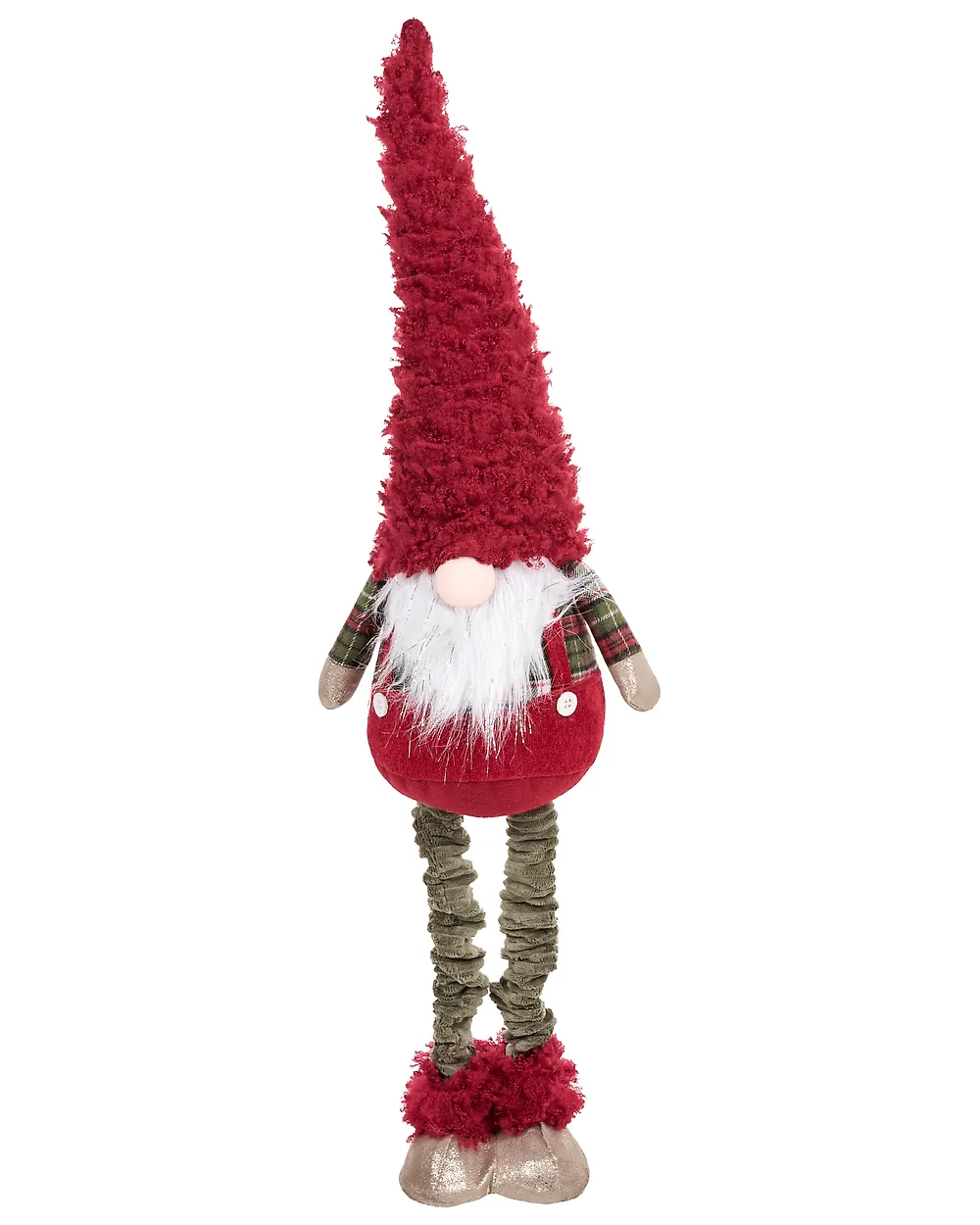 Set of 2 Christmas Decorations SARAMO 70/71-102 cm Gnome Red_1175449