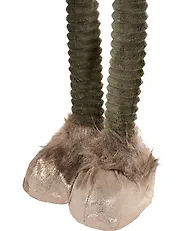 Set of 2 Christmas Decorations SUNDOM 69-93/81-111 cm Gnome Green_1175534