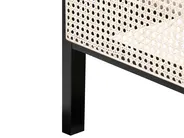 Bed Pine Wood GONFARON 180 x 200 cm (EU Super King) Black_977101