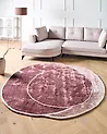 Rug KANRACH Pink 200 x 200 cm Viscose