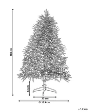 Artificial Christmas Tree LED FIDDLE 180 cm Green_832248