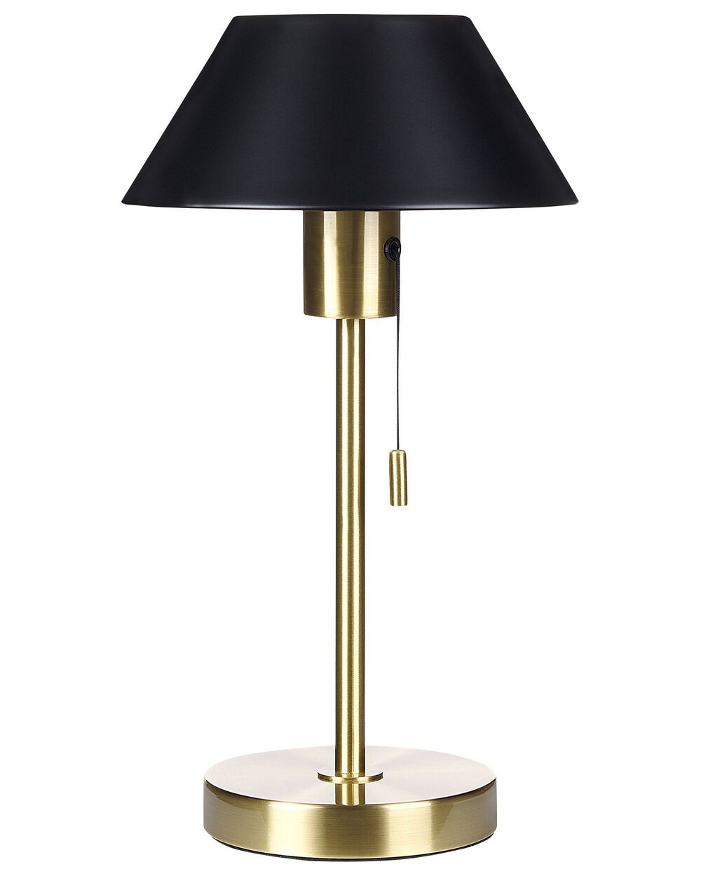 Table Lamp CAPARO Metal Black/ Gold