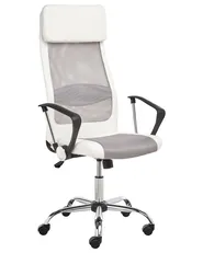 Office Chair PIONEER Faux Leather White_747143