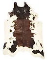 Faux Cowhide Rug NAMBUNG Brown 60 x 90 cm