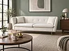 Soffa 3-sits FREDERICA Bouclé Off-White