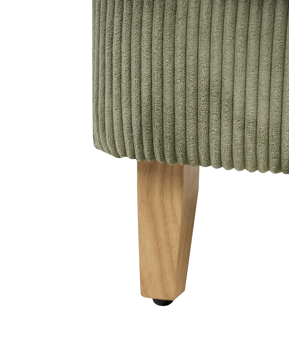 Wingback Chair ABSON Corduroy Green_1185989