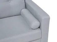Sofa 2 Seater KALMAR Fabric Light Grey_755679