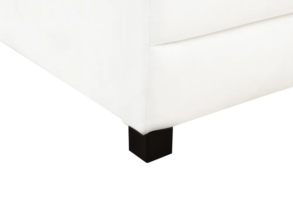 Daybed with Storage MARRAY Velvet Off-White 90 x 200 cm (EU Single)_969804