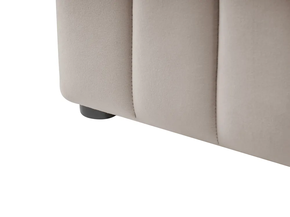 Ottoman Bed LUNAN Taupe 160 x 200 cm (EU King Size)_1051541
