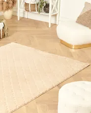 Tekoturkismatto GHARO Beige 160 x 230 cm_866671