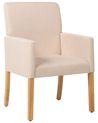 Dining Chair ROCKEFELLER Fabric Beige