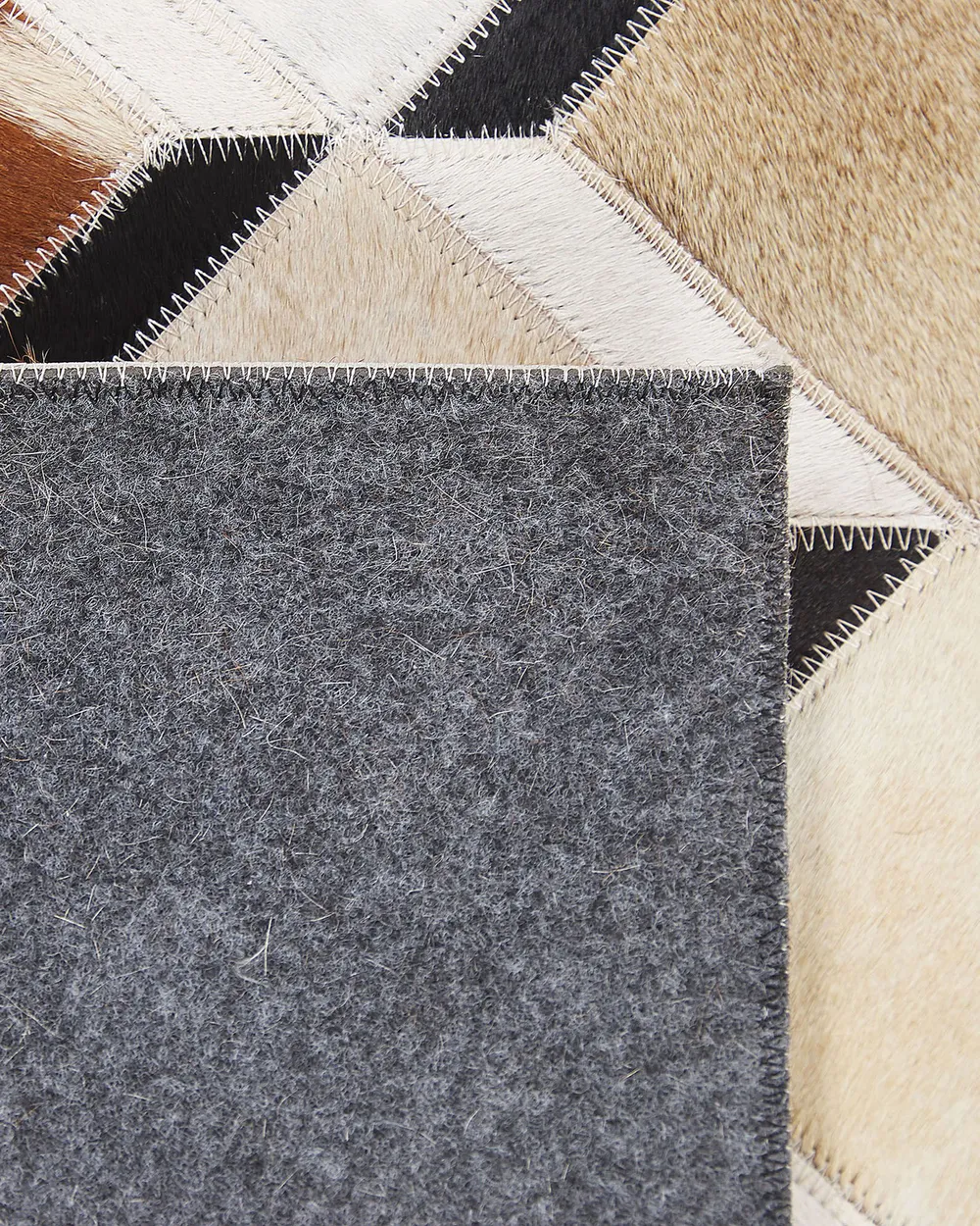 Rug SERINOVA Brown 140 x 200 cm Leather_780616