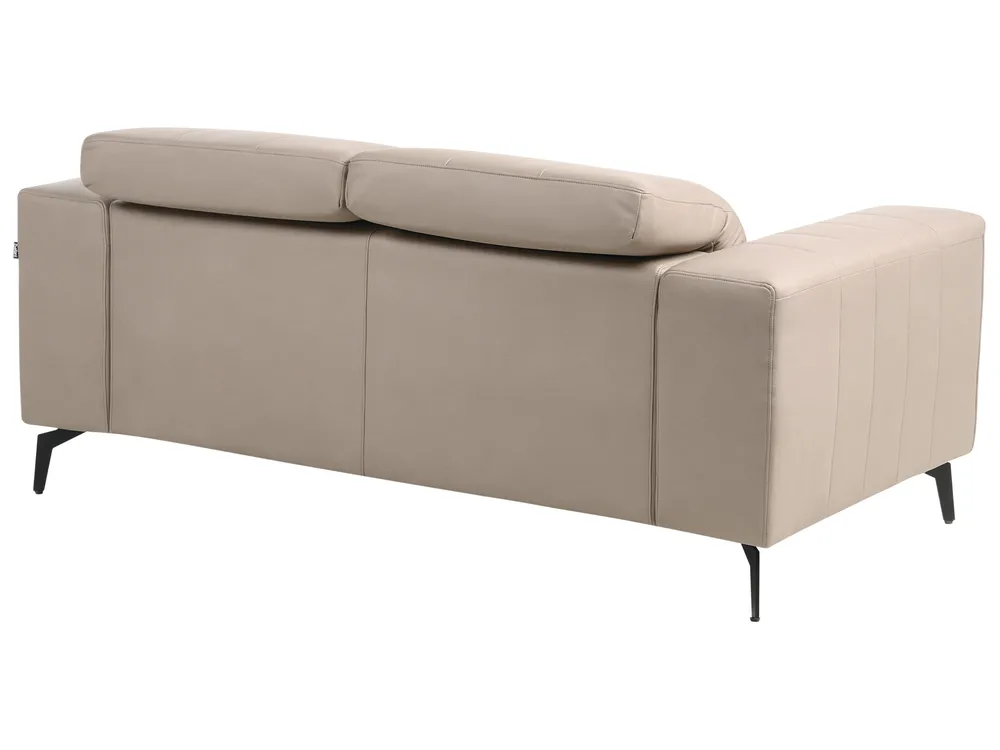 Sofa 2 Seater OMMEL Fabric Taupe_1035530