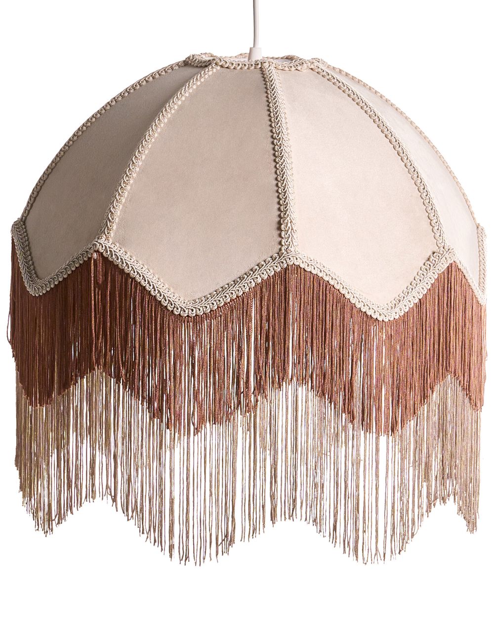 Pendellampe MILAGRO Beige