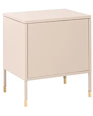 Nattbord OSSETT Metall Beige_1160942