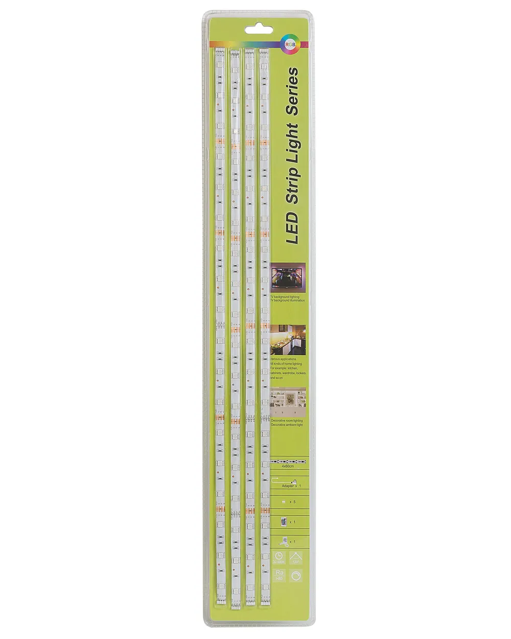 LED-valonauha KALADAN 240 cm kaukosäätimellä Monivärinen_748883